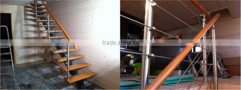 Elegant metal outdoor wrought iron spiral staircase