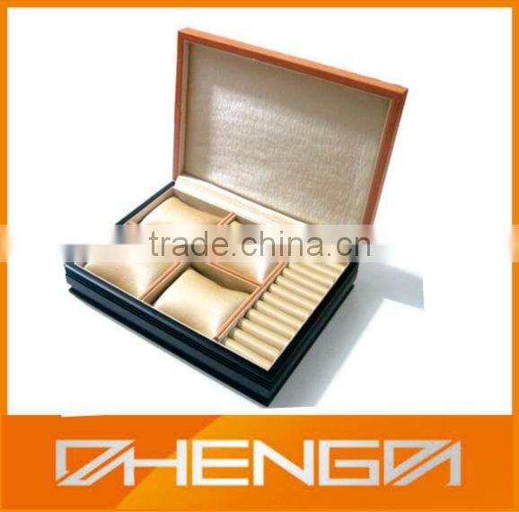 Guangzhou Zhengda Packing Factory Customized Wood Jewelry Box Wooden Jewellery Boxes Jewel Packing Box (ZDS-N001)