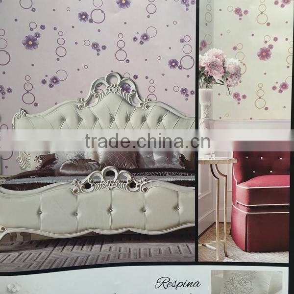 high quality iuxury vinyl wallpaper for project whith abstract painting
