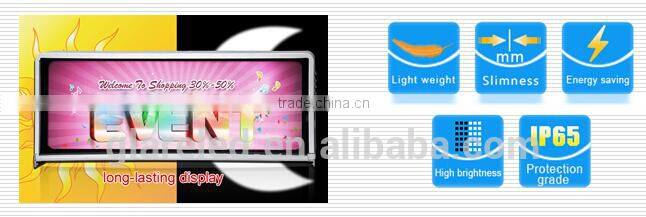 P5 outdoor mobile led billboard and Car roof LED display from Shenzhen Glare-LED