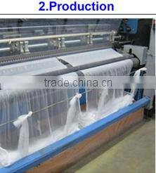 warp knitted tricot mesh fabric in 100% polyester