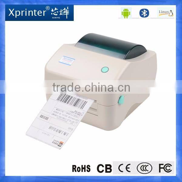 Xprinter 4 inch commercial thermal barcode sticker label printers machine