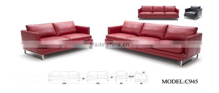 C945 livingroom furniture modern simple sofa set design