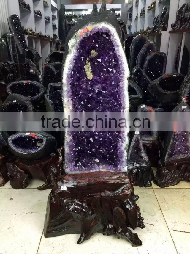 Hot sale Nature fantastic amethyst geode purple geode