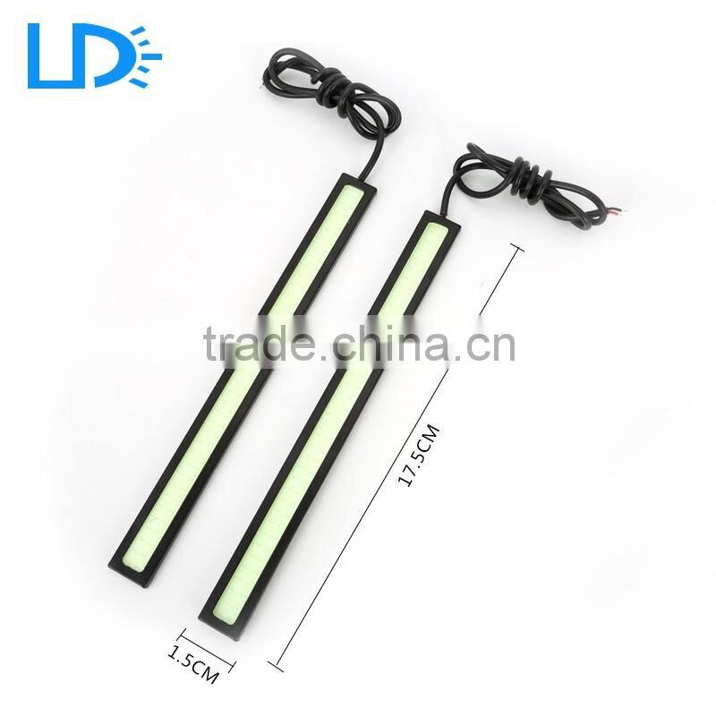 Hot Sell 17CM Super Bright COB Car LED Lights 12V For DRL Fog Driving Lamp