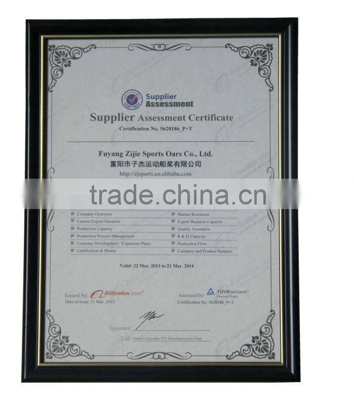 2016 New Fancy Fiberglass Whitewater Paddle/Fiberglass Paddle