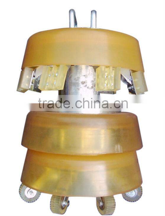 Polyurethane rigidity smart cup scraper pig