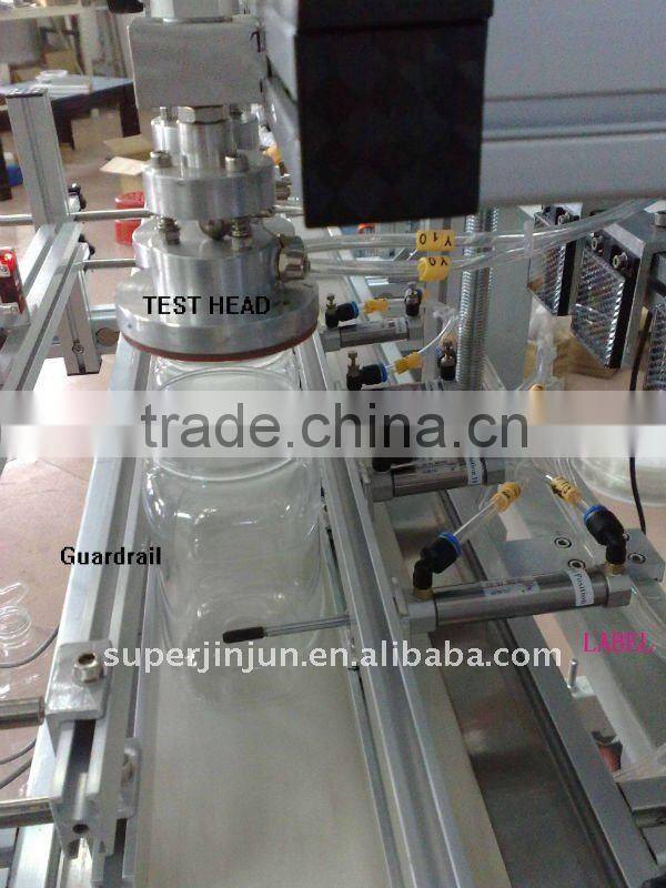 PET bottle leak testing machine