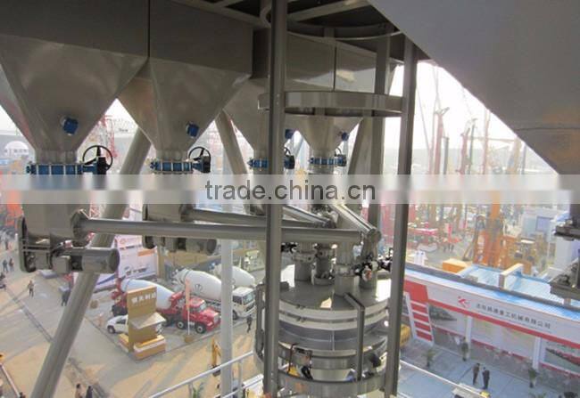 Good performance dry mortar machinery for construction with dust collection system