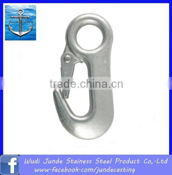 Stainless steel SS304/316 spring snap hook