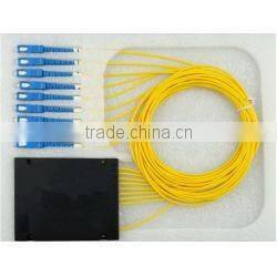 1x8 PLC Single Mode Optical Splitter Price