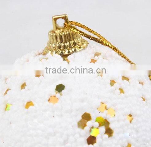 2016 customized wholesale clear glass christmas ball ornaments