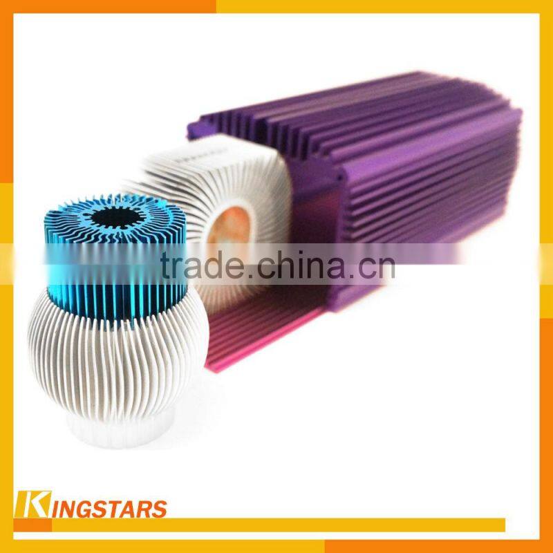 cold forging LED round column heat sink