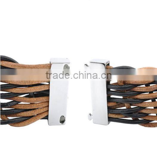 2016 New Products New Products China Wholesale Magnetic Locks Bracelets Leather