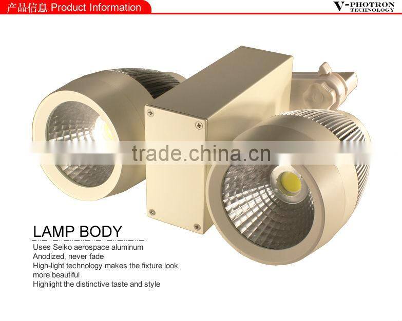 hot sales design nice 40w COB led track light with factory directly sales