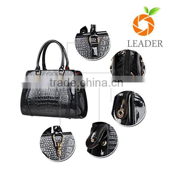 2016 Top selling multipurpose crocodile handbag