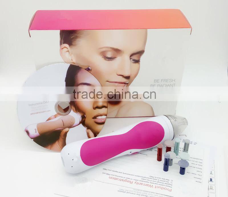 Labeling Personal Microderm PRO System Home Microdermabrasion Younger Looking Device