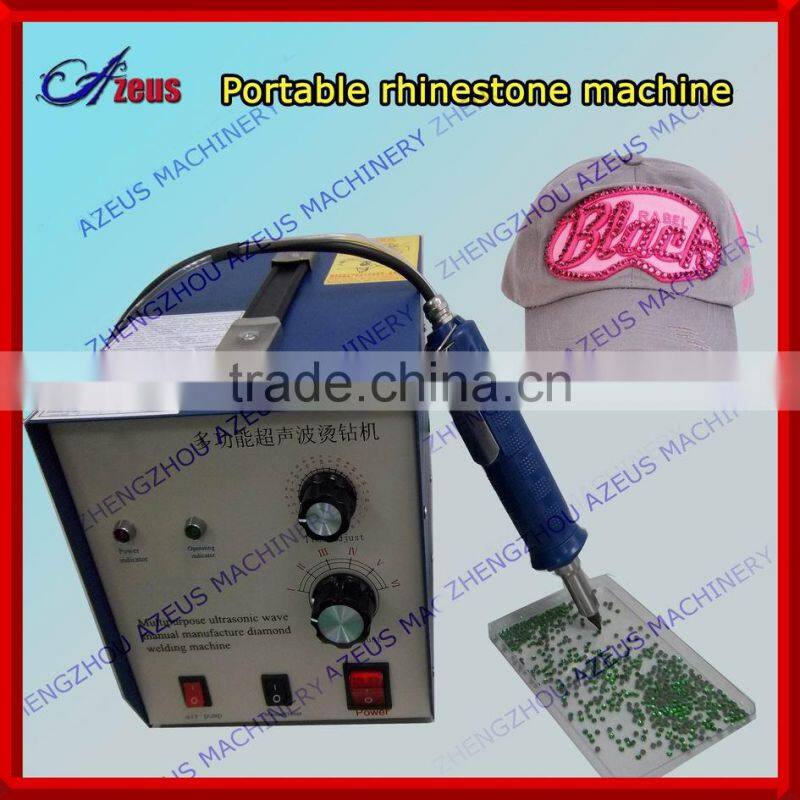 Fashion design Apparel Machinery automatic ultrasonic hot diamond machine