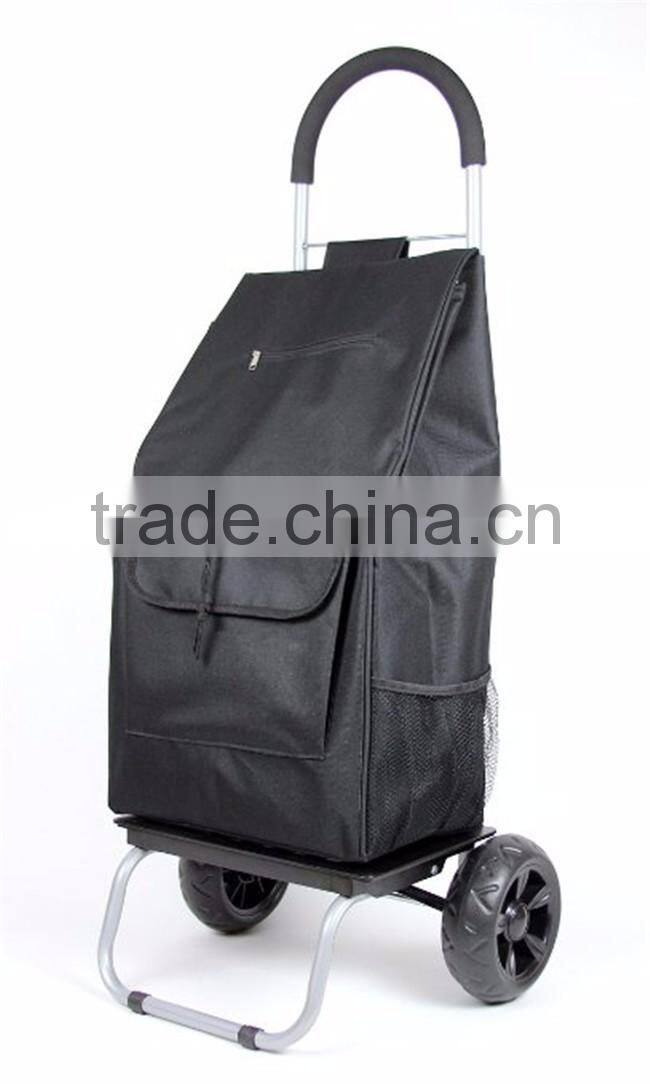 16 x 13 x 39 inches Polyester Folds in 1/2 shopping bag for trolley
