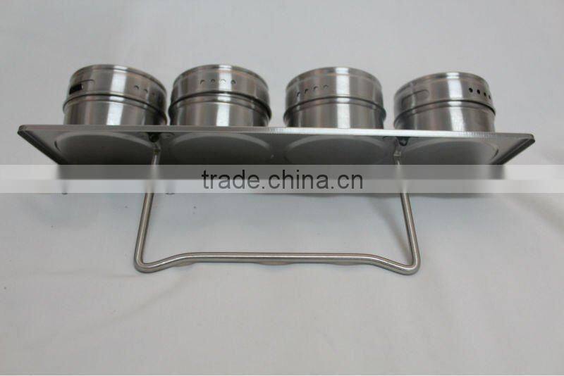 magnet steel spice can set sauce jar