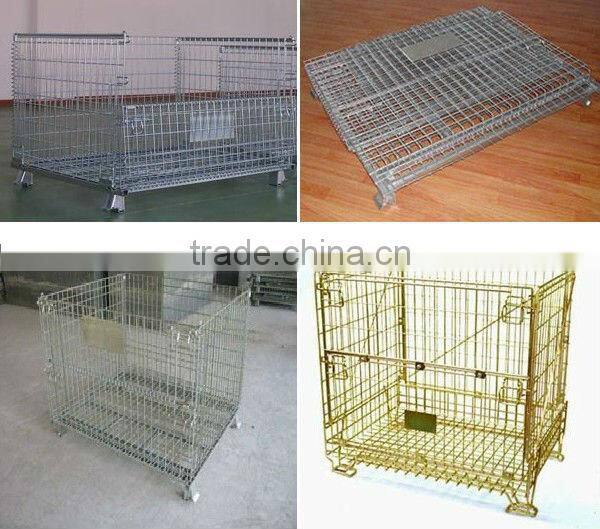 pallet wire mesh container
