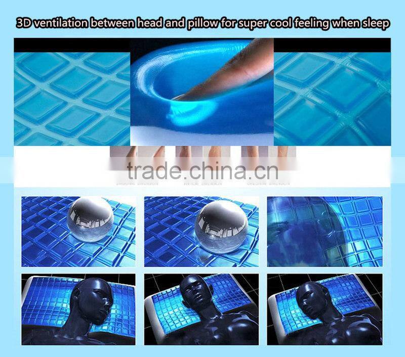 Contour Memory Foam Cooling Gel Pillow