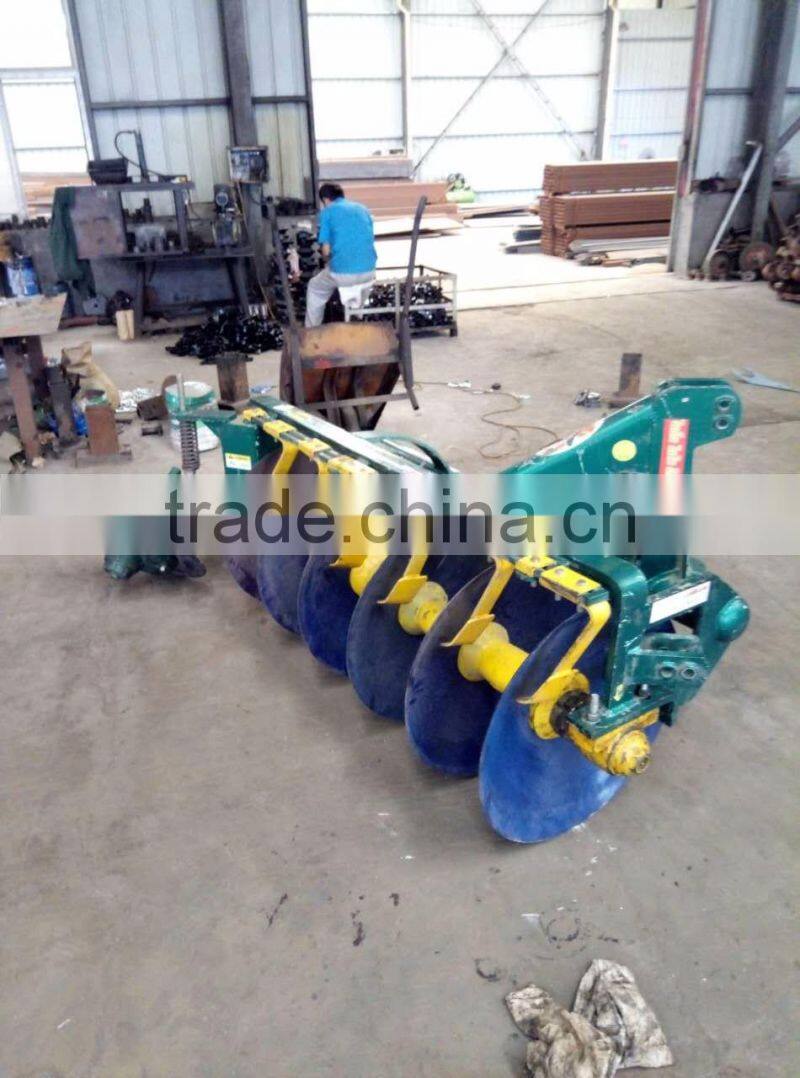 Agriculture machinery disc plow for rotary cultivator