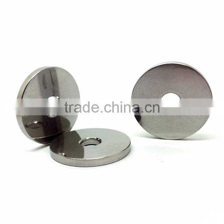 Factory direct sale high precision cnc machining SUS round spacer/washer