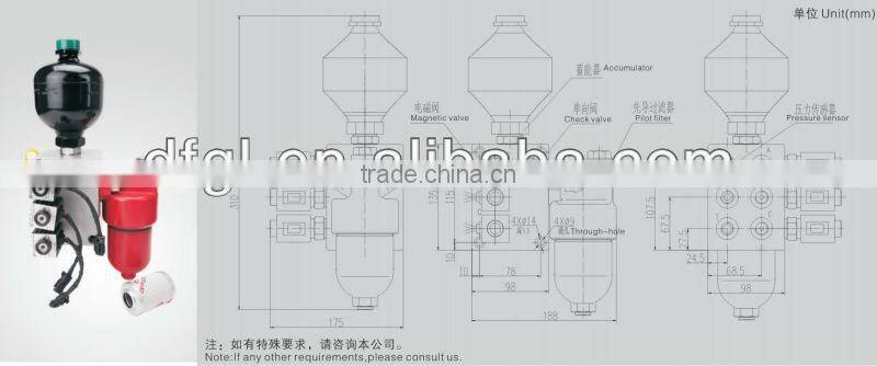 Widely-used Pilot Control Valve from Mechanical Manufacturer DFFILTRI