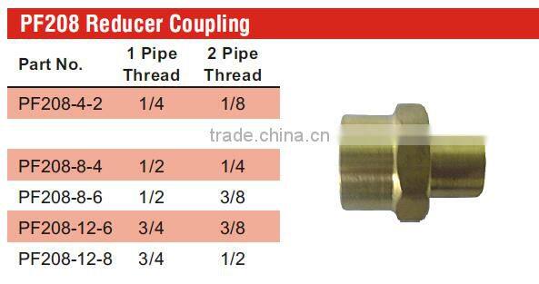 PF208 Reducer Coupling,Pipe Fitting,Brass Fitting,Pipe valve