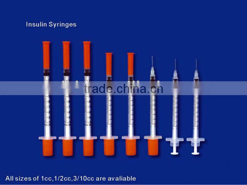 Medical Disposable Syringe Insulin U40/U100