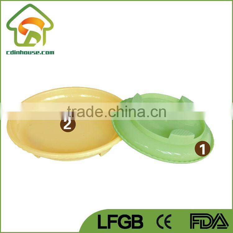 8 Inch Garden Plant Plastic Flower Pots Seed Starter Container Tray