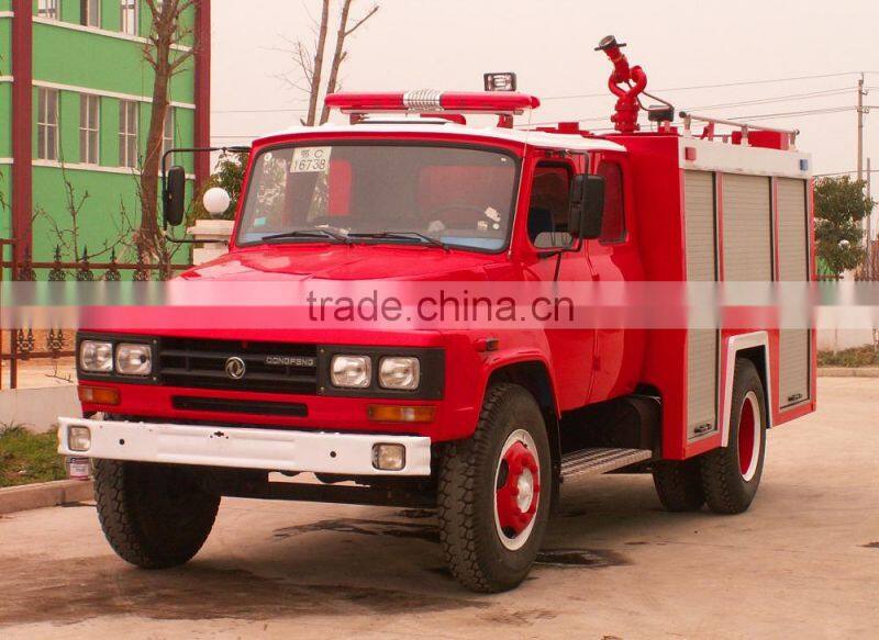 dongfeng 4000L fire truck dimension for sale