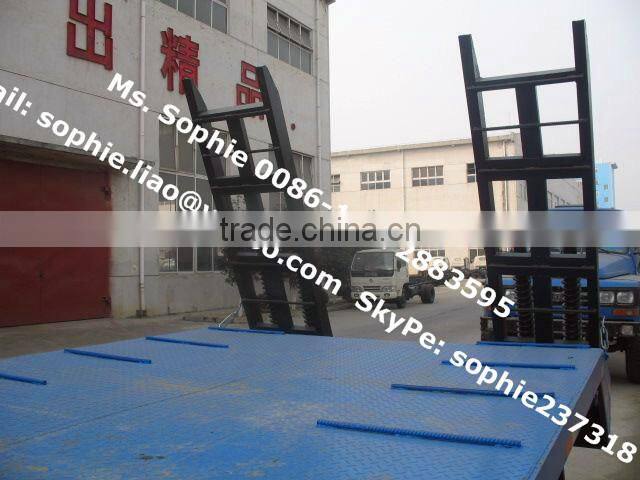 4*2 Dongfeng Jingka 7ton Small Flat Bed Truck,excavator carrying truck