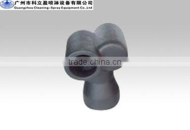 Dust removal silicon carbide vortex spray nozzle