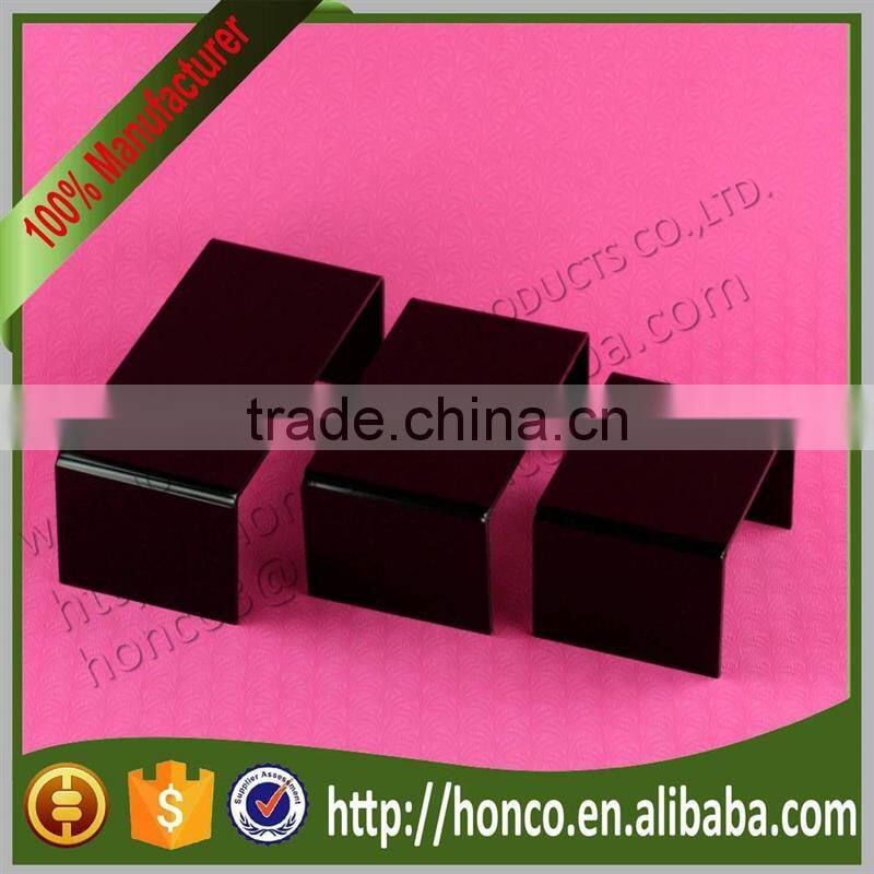 Top Quality Black Colour Acrylic Jewelry Display Necklace Platform Rack