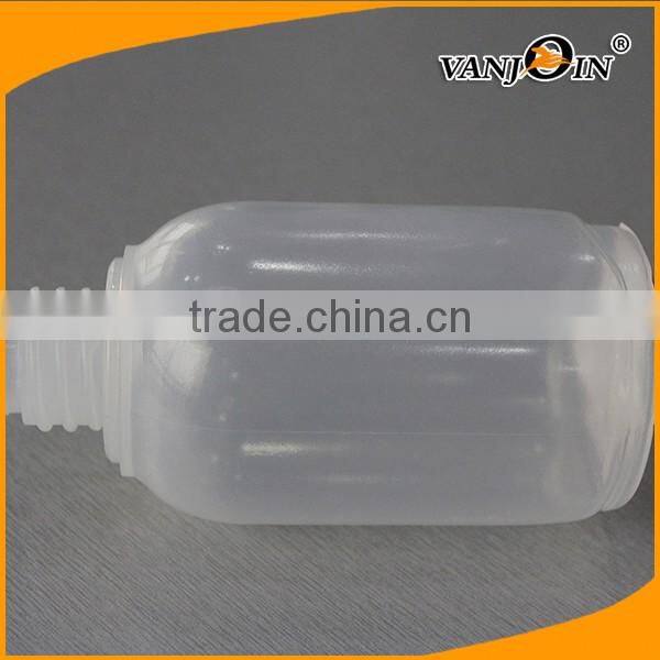 4oz Soft Plastic Boston Round Eye Dropper Bottles