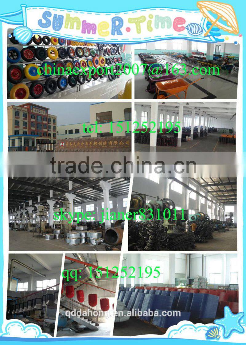 Popular and Durable Plastic Industrial Wheelbarrow WB5009 with Foam wheel