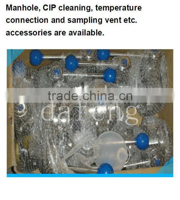 Stainless steel dimple jacket conical beer fermentation tank