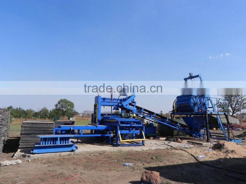 QT4-15 Semi-Automatic Fly Ash Cement Brick Making Machine Price in india