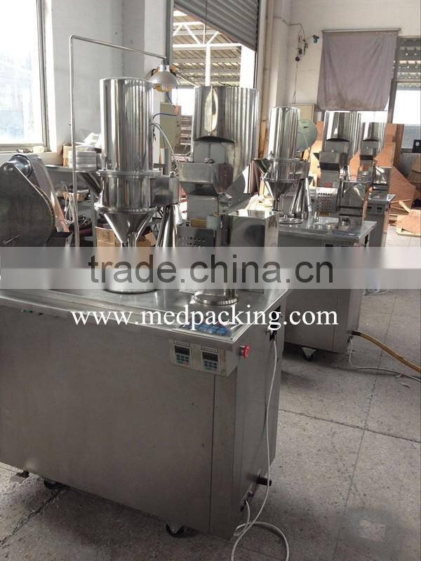 Semi Automatic Capsule Filling Making Machine For Small Business
