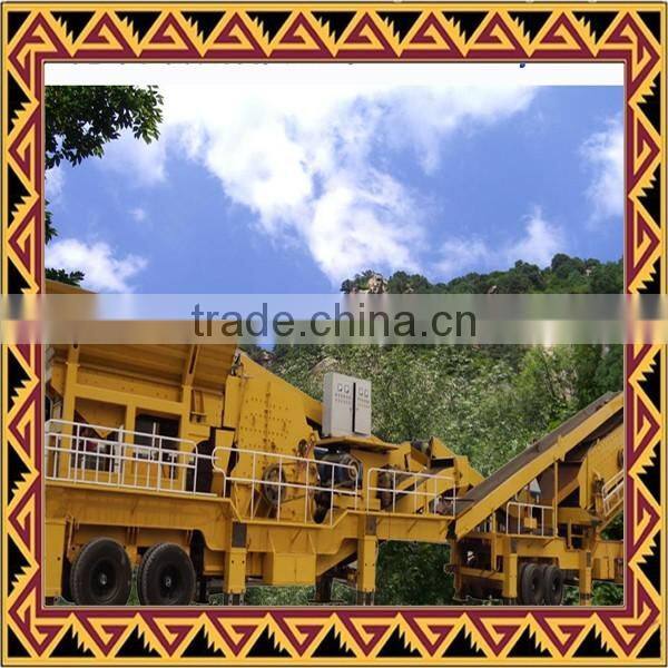 2017 50% discount China Supplier mobile crushing plant, mobile stone crusher for sale