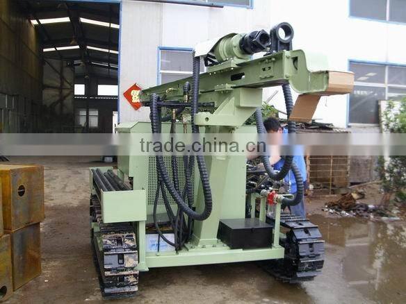 DTH hydraulic drilling machine