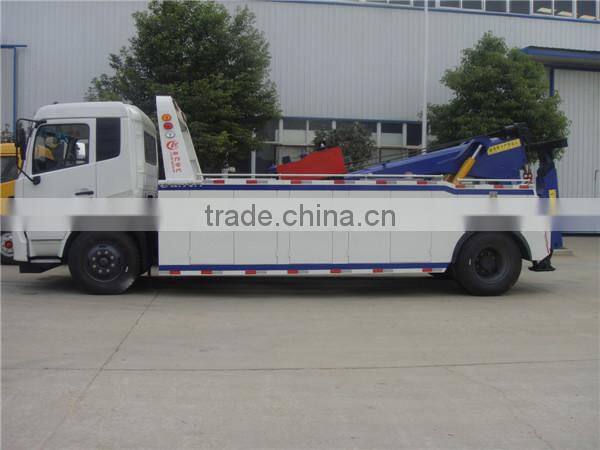 dongfeng 6 wheels 16tons under lift wrecker truck