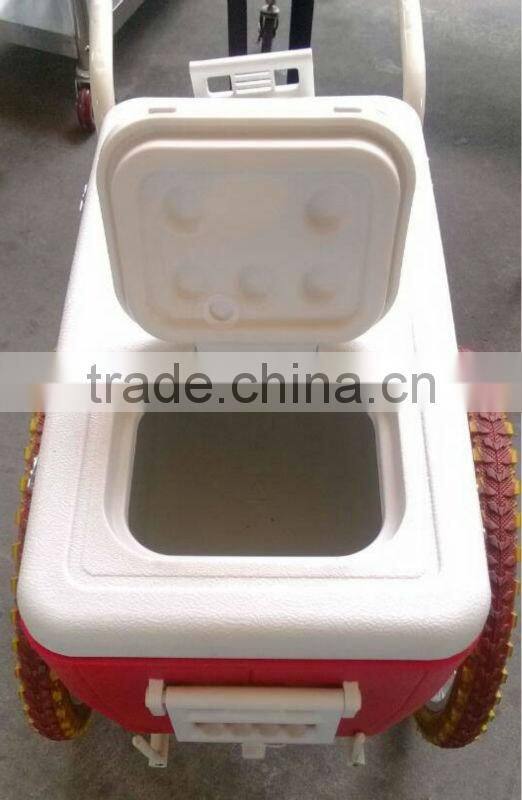 Hot sale Small blue and red popsicle Ice Cream Cart