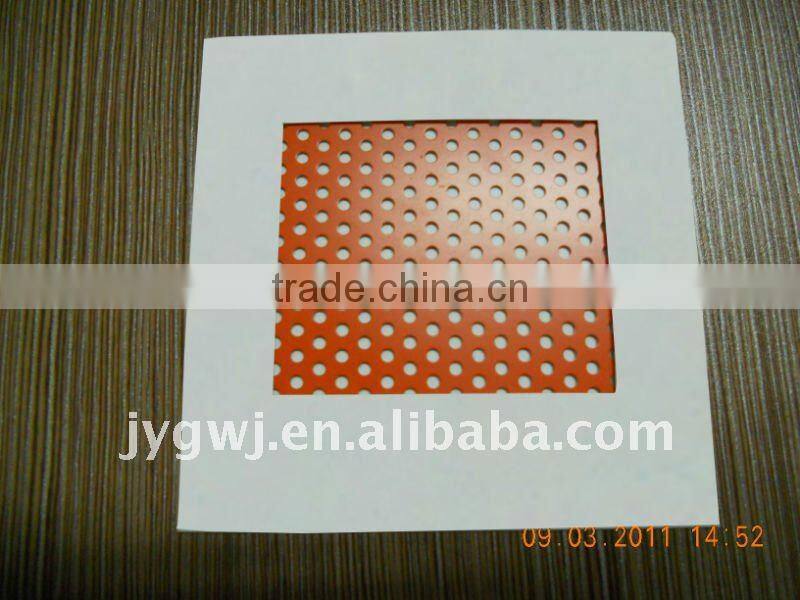 Color perforated Plate