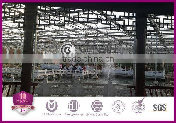 Triple layer polycarbonate roofing sheet