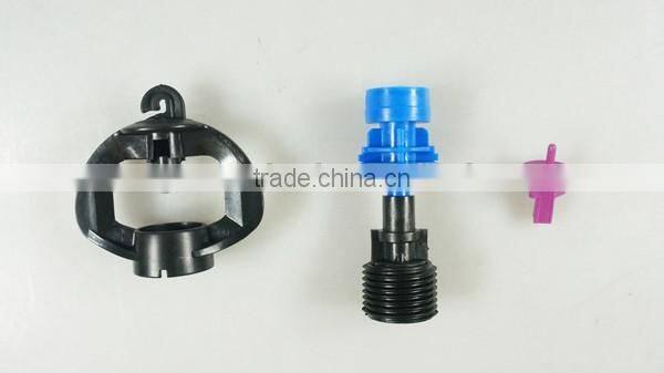 1/2"male plastic micro sprayer watering sprinkler in irrigation system
