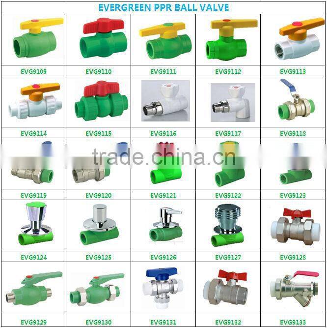 9402 PVC Single union ball valve, quick release ball valve for water system