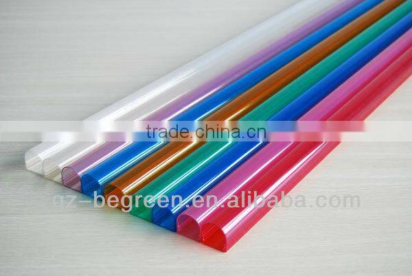 High impact transparent polycarbonate tubes, hollow acrylic tube